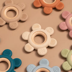 Wooden Ring Silicone Teether