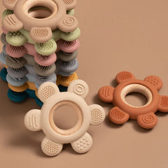Wooden Ring Silicone Teether