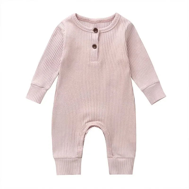 Autumn Newborn Cotton Romper (Long Sleeve) - BABYSMART