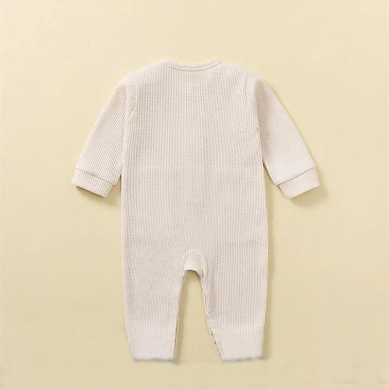 Cotton Newborn Romper with Pocket - BABYSMART