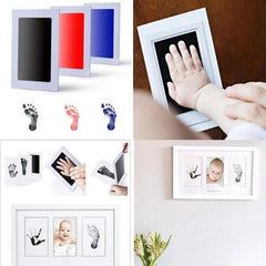 Newborn Hand and Footprint Kit with Photo Frame - BABYSMART
