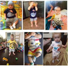 Newborn Plaid Cotton Clothes Set (Summer 2024) - BABYSMART