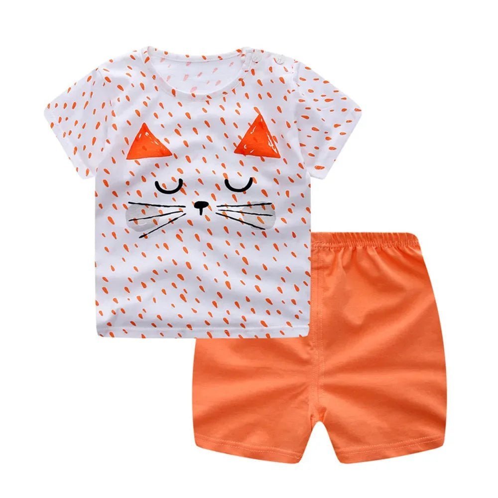 Newborn Plaid Cotton Clothes Set (Summer 2024) - BABYSMART