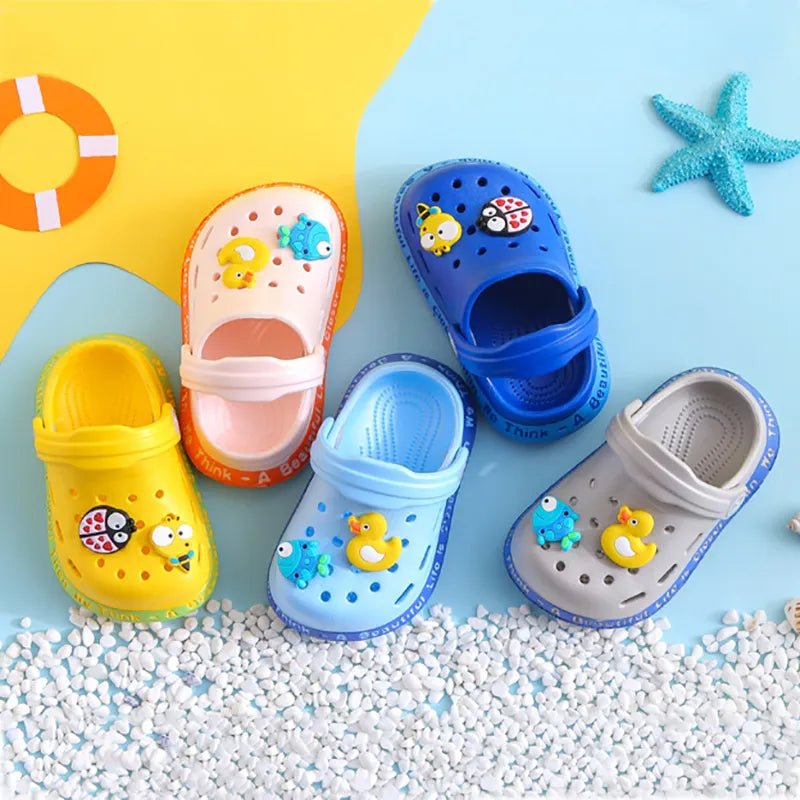 Summer Baby Shoes Sandals for Girls Boy Mules Baby Girl Shoes Cartoon Sandal Infantil for Boy Children's Garden Shoes - BABYSMART