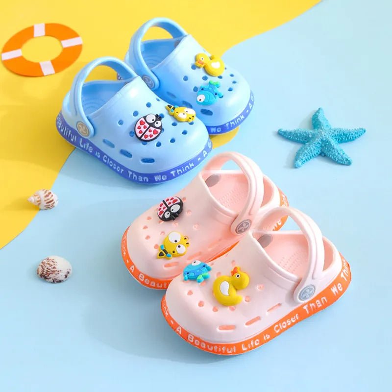 Summer Baby Shoes Sandals for Girls Boy Mules Baby Girl Shoes Cartoon Sandal Infantil for Boy Children's Garden Shoes - BABYSMART