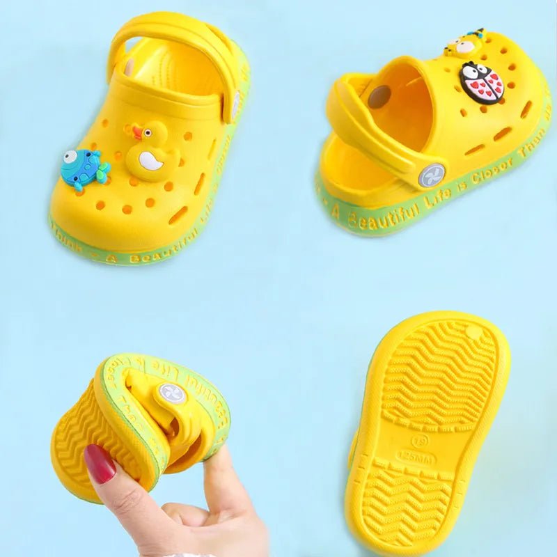 Summer Baby Shoes Sandals for Girls Boy Mules Baby Girl Shoes Cartoon Sandal Infantil for Boy Children's Garden Shoes - BABYSMART