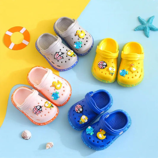 Summer Baby Shoes Sandals for Girls Boy Mules Baby Girl Shoes Cartoon Sandal Infantil for Boy Children's Garden Shoes - BABYSMART
