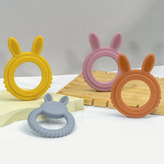 Cartoon Animal Silicone Teether