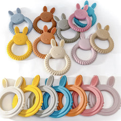 Cartoon Animal Silicone Teether