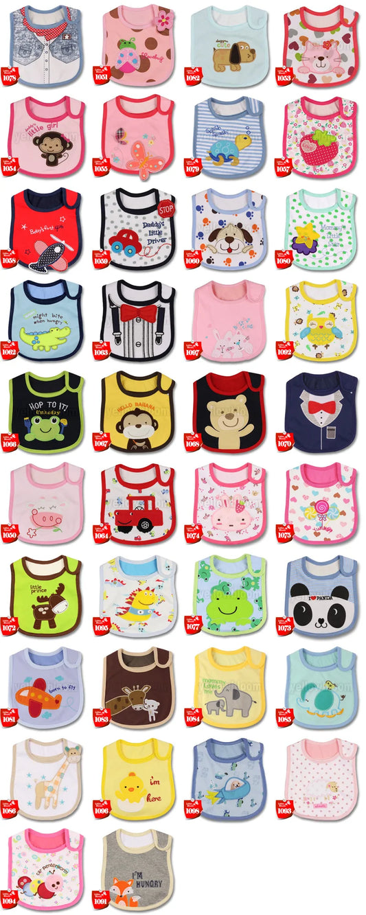 Waterproof Baby Feeding Bibs (Littles&amp;Bloomz)