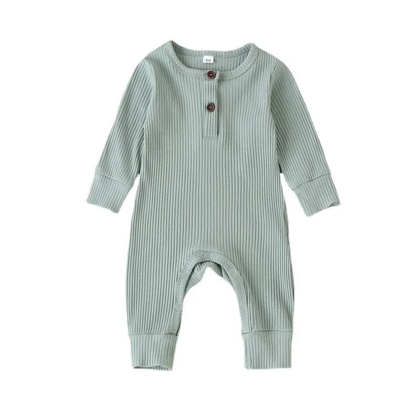 Autumn Newborn Cotton Romper (Long Sleeve) - BABYSMART