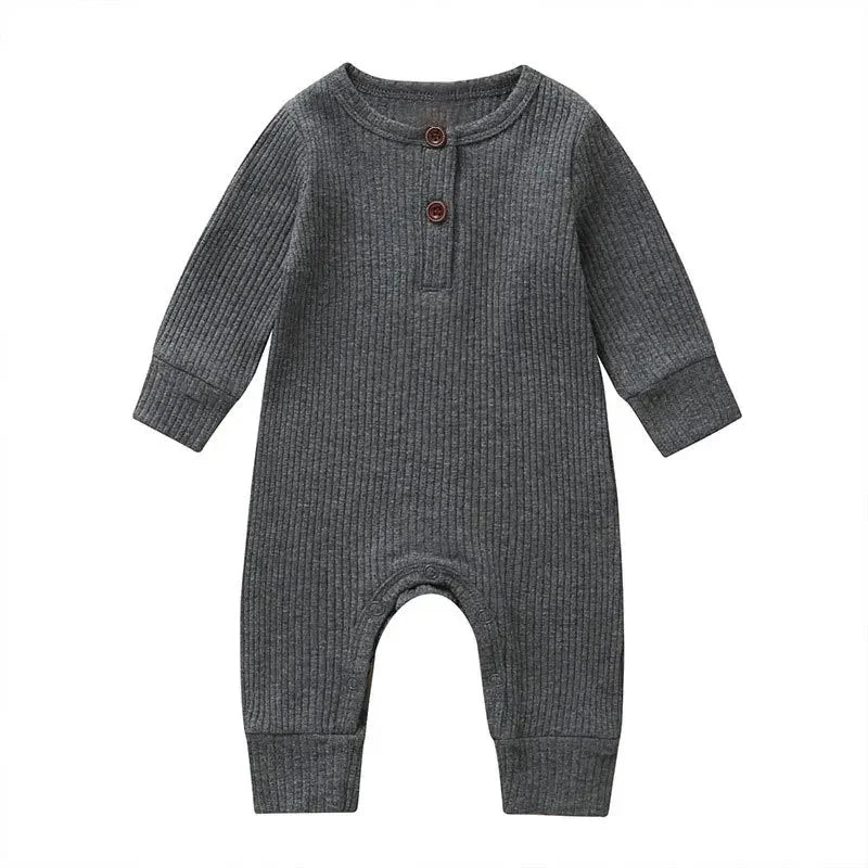 Autumn Newborn Cotton Romper (Long Sleeve) - BABYSMART