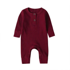 Autumn Newborn Cotton Romper (Long Sleeve) - BABYSMART