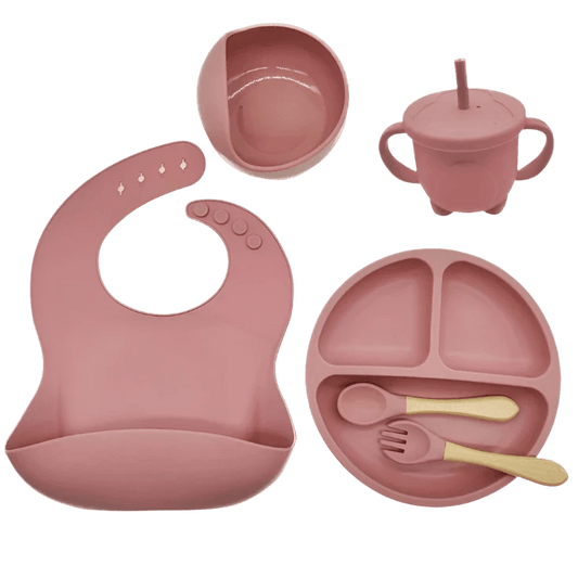 BabySmart™ Children's Silicone Baby Tableware Set - BABYSMART