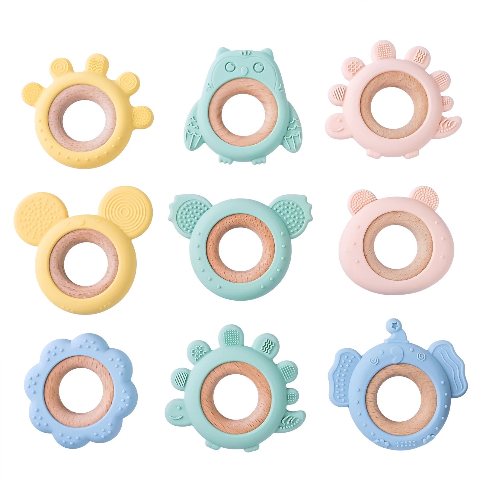 Cartoon Silicone Teether - BABYSMART