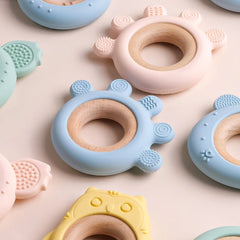 Cartoon Silicone Teether - BABYSMART