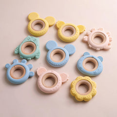 Cartoon Silicone Teether - BABYSMART