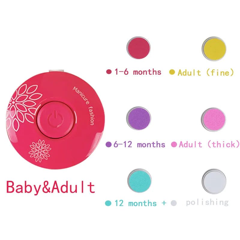 Electric Baby Nail Trimmer - BABYSMART