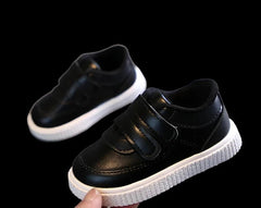 Kids Leather School Sneakers - BABYSMART