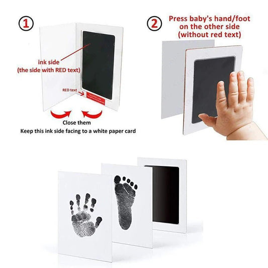 Newborn Hand and Footprint Kit with Photo Frame - BABYSMART