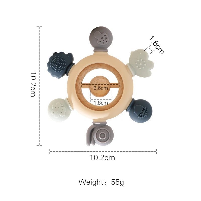 Rudder Silicone Teether - BABYSMART