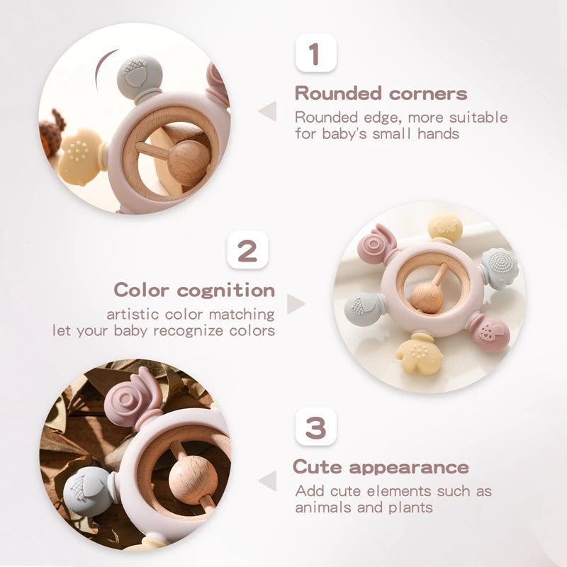 Rudder Silicone Teether - BABYSMART