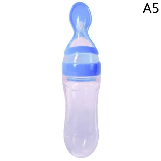 Silicone Baby Spoon Bottle Feeder - BABYSMART