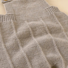 Sleeveless Knitted Baby Romper Set - BABYSMART